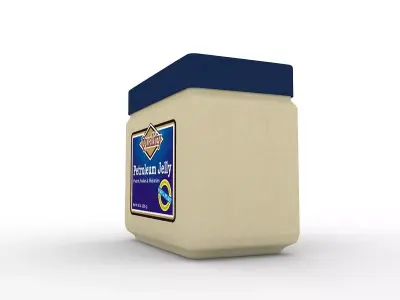 Pure Petroleum Jelly 3D model