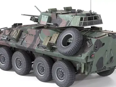 Light Armored Vehicle LAV25 Free low-poly 3D model