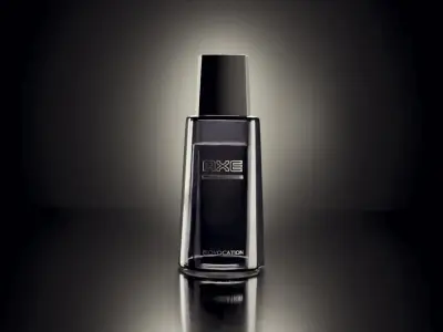 Mockup perfume elegant Low-poly 3D model