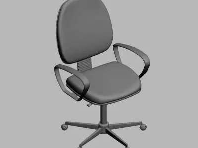 office chair 16 3D model