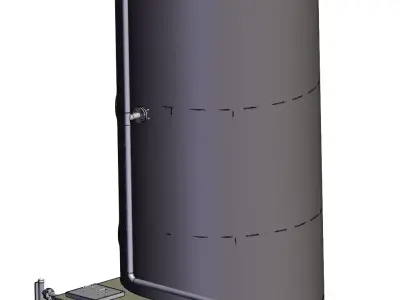 Spray scrubber 3D model