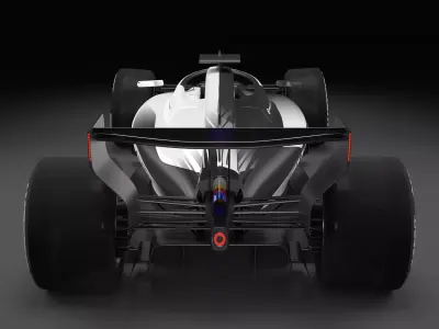 2026 Cadillac F1 plus Photoshop files 3D model