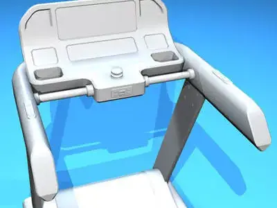 Treadmill 3D model 4