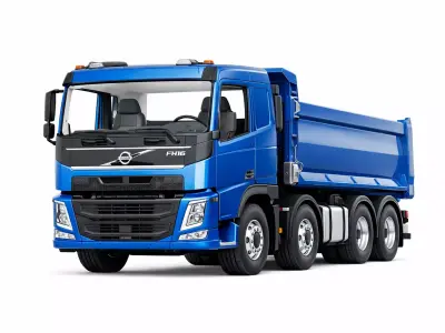 Volvo FH16 Dump Truck 3D Model 3D model