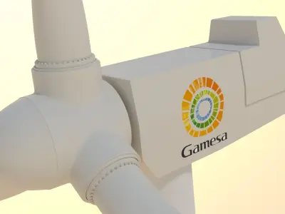 wind turbine 3D model 10