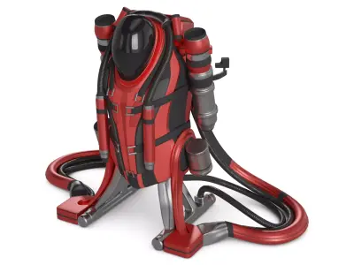 Jet pack 3D model get