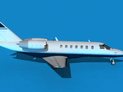 Cessna C528 Citation CJ3 V12 3D model