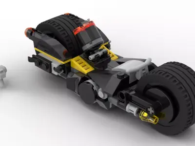 LEGO Batman Bike 3D model