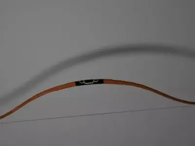 Wood Bow Free low-poly 3D model