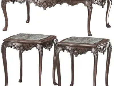 benjamino frenchy coffee table 0732 3D model
