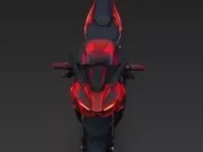Moto Futurista CyberSport 3D 3D print model