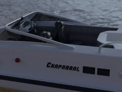 speed boat 3D model purchase