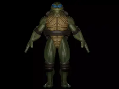 Teenage Mutant Ninja Turtles Leonardo 3D model