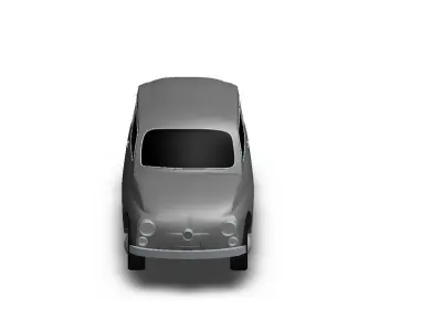 Classic Car Model 1 Free 3D model