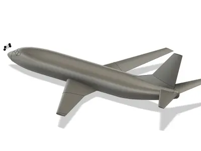 Boeing 737-700 model 3D model