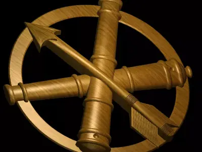 Ukrainian Air Defence Forces 3D print model