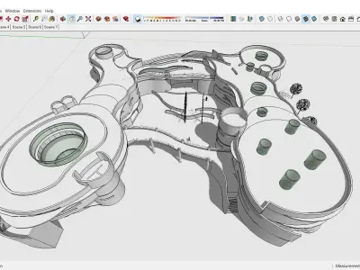 Sketchup Kindergarten C2 3D model