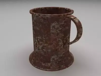 CUP old Free 3D model