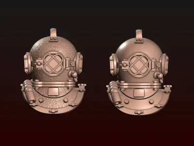 Diving Helmet 3D print model