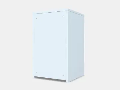HALLAN Cabinet Low-poly 3D model