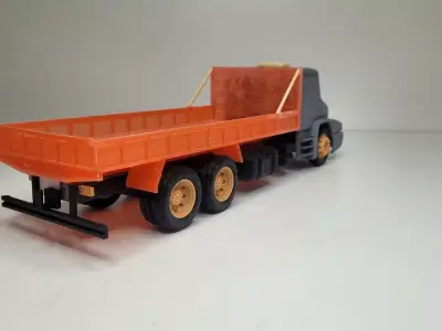 camion en escala 1  32  detallado kit stl para impresion 3d 3D print model