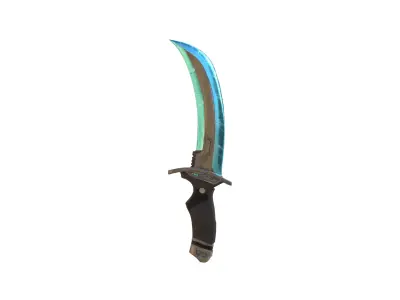 Futuristic Energy Blade Low-poly 3D model