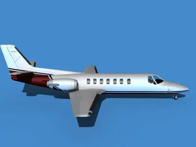 Cessna Citation V 560 Encore V06 3D model