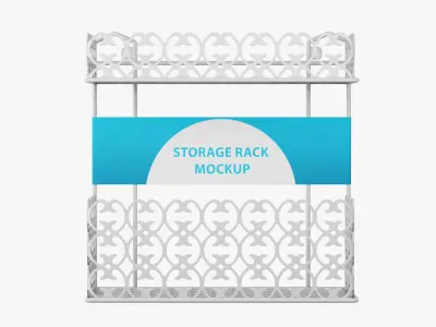 Storage Rack 3D model buy