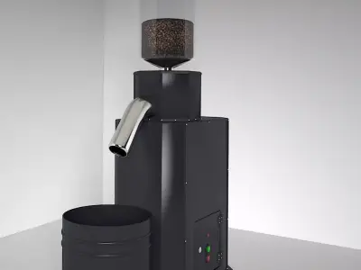 Industrial Coffee Grinder Machine by DT  3D model