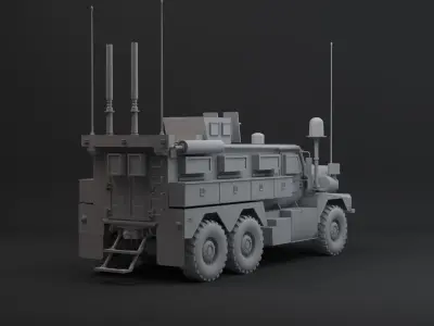 cougar 6x6 3D model