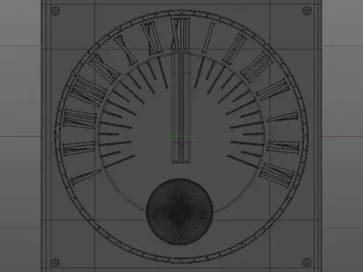 Antique Sundial 3D model