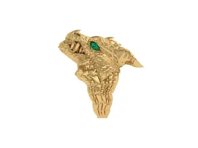 Dragon Ring 3D print model