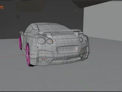 Nissan GT R35 2009 Free 3D model