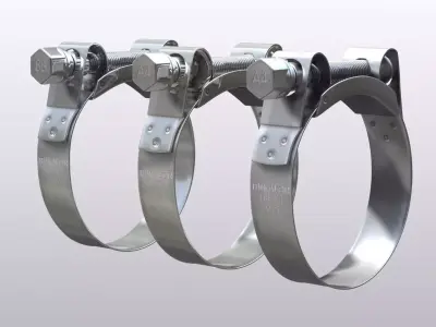 Hose clamp  3D model