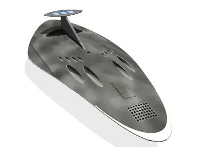 Submarine Mothership 3D model