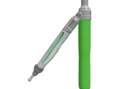 Futuristic Injector Lab System 3D model