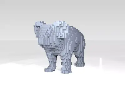 Koala Voxel 3D model