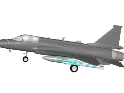 Air Force Chengdu JF-17 3D model