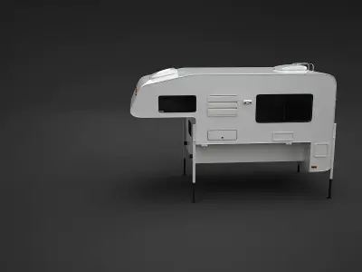 Camper Truck Top 3D model