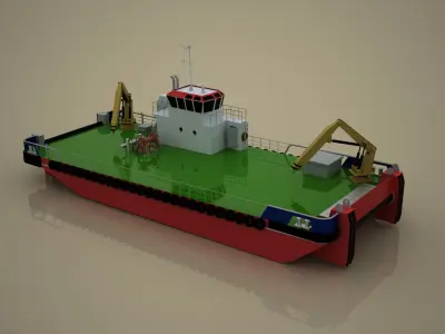 Multicat Vessel  3D model