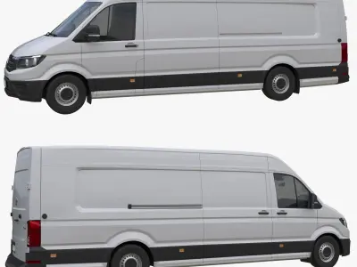 VW Crafter 2 Panel Van L5H3 3D model