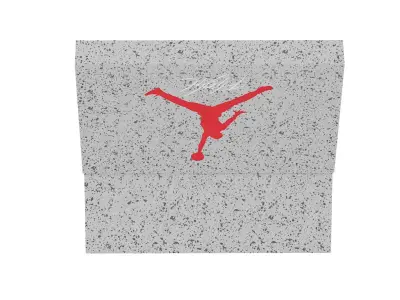 Jordan Box PBR 08 Low-poly 3D model