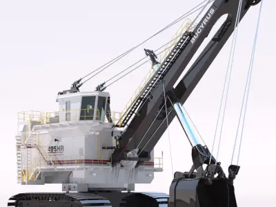 Bucyrus 495HR 3D model