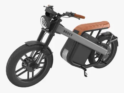 Brekr model B electric bike 3D model