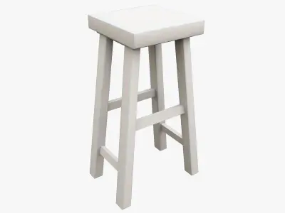 Medieval Rustic  Low-poly 3D model