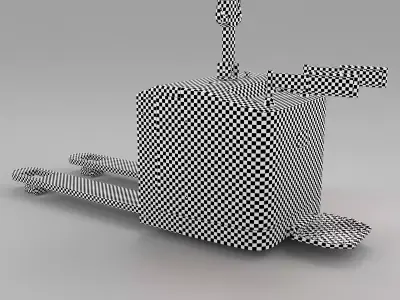 Pallet truck electric 1 3D model