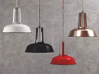 Workshop Lamp 3D model