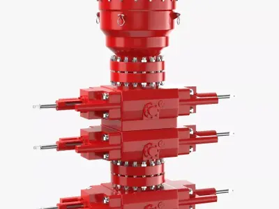 Blow Out Preventer 3D model