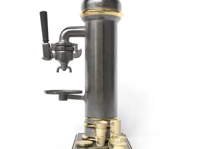 Vintage coffee  machine 3D model