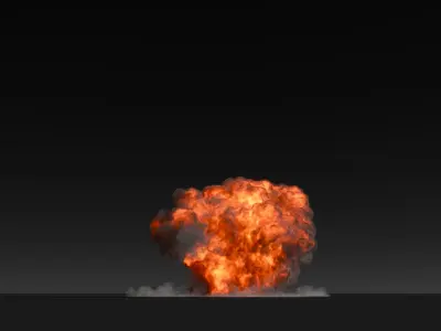 3D Explosion  Low Price Series  3D model